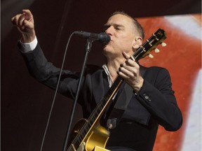 Bryan Adams performs  at the Bell Centre in Montreal, Jan. 26, 2019.