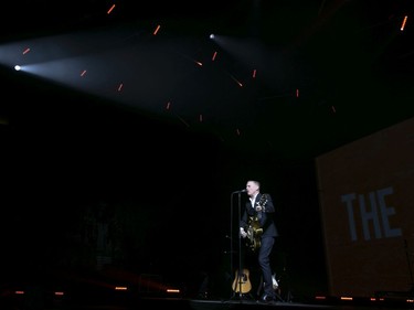 Bryan Adams performs  at the Bell Centre in Montreal, Jan. 26, 2019.