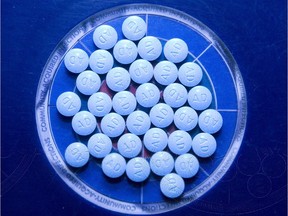 Tablets of the hyperactivity drug Adderall. The use of medication to treat ADHD is much more common in Quebec than elsewhere in Canada, statistics show.