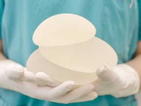 A lawyer with LPC Avocats says the potential damages in a class-action lawsuit against five breast implant manufacturers could reach $1 billion.