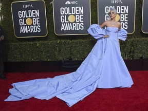 Lady Gaga arrives at the 76th annual Golden Globe Awards at the Beverly Hilton Hotel on Sunday, Jan. 6, 2019, in Beverly Hills, Calif.