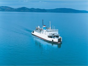 The NM Trans-Saint-Laurent, linking Rivière-du-Loup on the south shore with St-Siméon in the Charlevoix region, ended its season Wednesday.