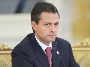 Former Mexican President Enrique Pena Nieto