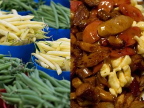 Green vegetables and poutine. Never the twain shall mix?