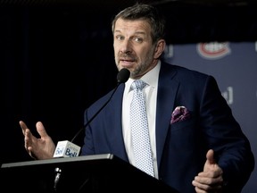 "If I would have done what I was asked for (to get a big trade-deadline deal done) you would probably call me an idiot, which you’re probably doing anyways," Marc Bergevin said Monday.