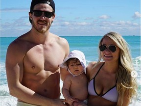 Canadiens' Andrew Shaw was able to escape the cold by taking his family to Hollywood, Fla., during the Habs' bye week.