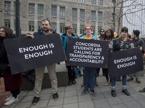 Students from McGill and Concordia walked out of class last April to protest the way the institutions are handling complaints of sexual violence against professors.