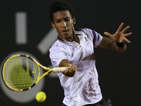 Félix Auger-Aliassime of Canada was defeated by Laslo Djere.