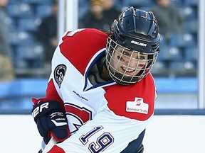 Katia Clement-Heydra #19 of Les Canadiennes.