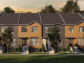 The new Prima townhouses will consist of three rows of three-level units, plus basements, ranging from 2,688 to 2,963 square feet, excluding the 450-square-foot terrace.