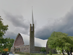 The Saint-Bernardin-de-Sienne church on 8th Ave. church near Crémazie Blvd.