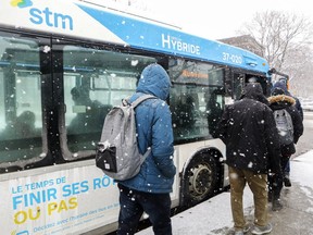 Renée Amilcar, the STM's executive director of buses, said that on the strength of a 2009 study, the agency decided it would only buy hybrid buses from now on.
