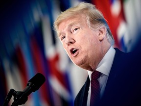 U.S. president Donald Trump