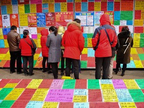 The new gender policy announced in China impacts what questions can be asked in job interviews and on job ads or at job fairs like this one. In China, some employers have still been advertising jobs for men only.