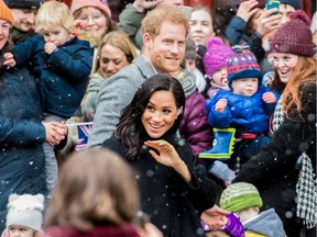 Prince Harry, Duke of Sussex and Meghan, Duchess of Sussex visit Old Vic Bristol  Featuring: Prince Harry, Duke of Sussex, Meghan, Duchess of Sussex, Meghan Markle Where: Bristol, United Kingdom When: 01 Feb 2019 Credit: Dutch Press Photo/WENN.com  **Not available for publication in The Netherlands** ORG XMIT: wenn35947811