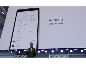 Google CEO Sundar Pichair at last year's introduction of new phone models. The new fraud operation uses advertising software sneaked into Android cellphones and spread by apps.