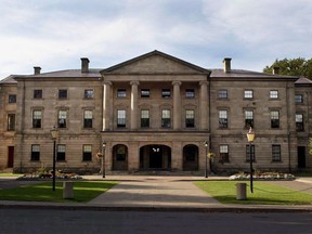 The Prince Edward Island legislature in Charlottetown on Sept. 25, 2003. Tiny Prince Edward Island has a chance to send a big message to the rest of the country about electoral reform when voters are asked to consider proportional representation in a referendum as early as this spring.THE CANADIAN PRESS/Andrew Vaughan