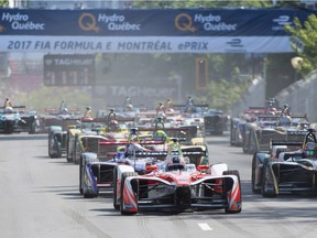 Formula E in Montreal in 2017. "It was criticized by the public, by merchants, by commentators and also by the Inspector General's office," Mayor Valérie Plante says.
