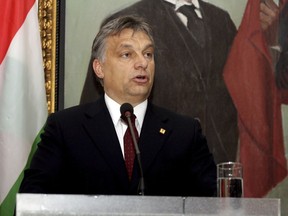 Hungarian Prime Minister Victor Orban.
