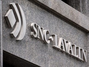 The SNC-Lavalin headquarters is seen in Montreal on Tuesday, February 12, 2019.