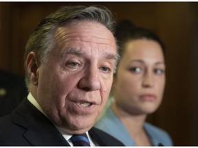 "I apologize for the too long waiting times of the Liberal government," Quebec Premier François Legault told reporters Thursday. "What we're trying to do is have a new method that would take only six months."