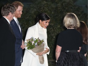 The Duke and Duchess of Sussex attend the gala performance of The Wider Earth in support of the Queen's Commonwealth Trust and the production's official charitable partner, The Queen's Commonwealth Canopy.  Featuring: Prince Harry, Duke of Sussex, Meghan, Duchess of Sussex, Meghan Markle Where: London, United Kingdom When: 12 Feb 2019 Credit: John Rainford/WENN ORG XMIT: wenn36004884