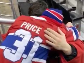 Carey Price made a Toronto boy's dream come true with signed sticks, signing his jersey and giving him the biggest hug in Toronto on Feb. 23, 2019.