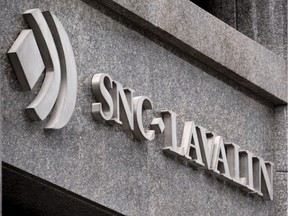 The SNC-Lavalin headquarters is seen in Montreal on Tuesday, February 12, 2019.