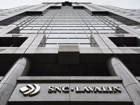 The headquarters of SNC-Lavalin is seen in Montreal on November 6, 2014.