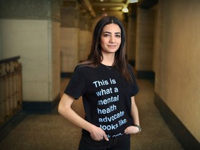 Psychology doctoral student Julie Zaky, shown here in Montreal on Feb. 20, 2019, is doing her part to change the way people view mental health. She will be among hundreds attending the Jack Summit in Toronto in March, the largest gathering in the country of young leaders working to revolutionize mental health.