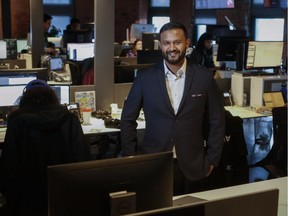 Dax Dasilva founder and CEO Lightspeed POS at the company's offices in Montreal Friday, March 8, 2019. The Montreal-based company sells payment processing systems to small and medium-sized businesses and went public on the Toronto Stock Exchange Friday.