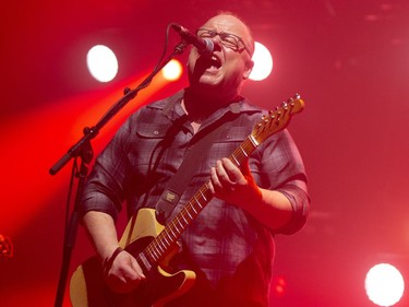 Black Francis of Pixies at the Bell Centre on March 13, 2019.