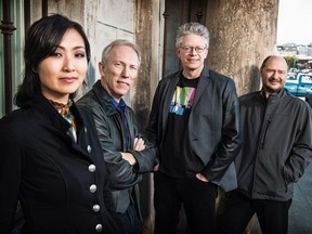 Kronos Quartet (from left): Sunny Yang, Hank Dutt, David Harrington and John Sherba. The group performs in Montreal March 16 at Maison Symphonique.