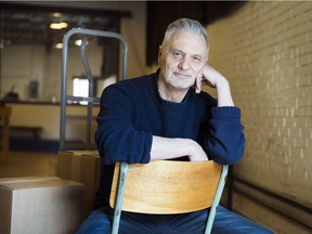 Morris Panych at the Centaur Theatre rehearsal studio. “I wanted to write about something really small," he says, "and I thought it would be fun to write something about two stolen steaks.”