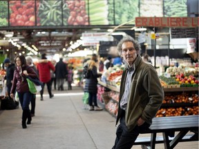 David Homel, seen at Jean Talon Market in a file photo, won the Paragraphe Hugh MacLennan Prize for Fiction for his book The Teardown at the 2019 Quebec Writers' Federation Literary Awards.