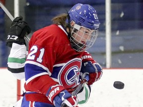 Hilary Knight had a goal and an assist in a 3-0 win against Markham on Friday.