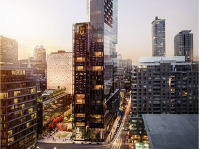 Artist's rendering of Humaniti Montréal, one of the projects featured during Open House Weekends.