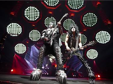 Kiss performs at the Bell Centre in Montreal, March 19, 2019.