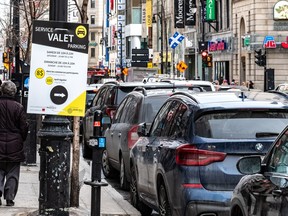 A new city initiative offers weekend valet parking in downtown Montreal.