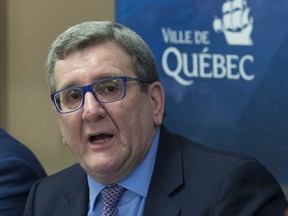 Quebec City Mayor Régis Labeaume.