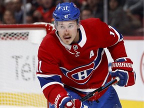 You can see the perpetual cut on Brendan Gallagher's nose, but you know there are other parts of his body that were hurting heading into game No. 77 Tuesday night against the Panthers.