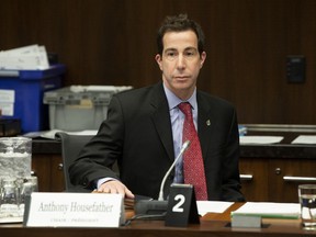 Justice Committee chair Anthony Housefather waits to start an in-camera meeting of the Justice Committee in Ottawa, Tuesday March 19, 2019.