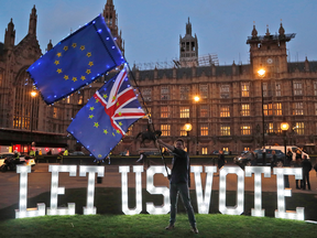 British lawmakers were preparing to vote on March 27, 2019 on alternatives for leaving the European Union as they seek to end an impasse following the overwhelming defeat of the deal negotiated by Prime Minister Theresa May.