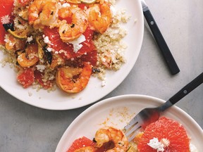 Citrus, Shrimp, and Quinoa Salad is one of the recipes from Modern Lunch by Allison Day.