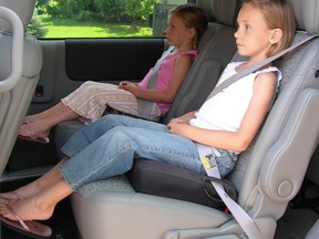 Quebec will extend mandatory use of child seats until the child reaches a height of 145 centimetres (4-foot-7), which generally occurs around the age of 9. The new law will come into effect April 18.