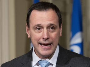 "I always said I am not at the service of francophones or anglophones, I serve the students. For me, it's not important whether they speak French or English," Quebec Education Minister Jean-Francois Roberge says.