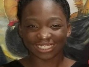 Christie Tshingambu, 15, was last seen wearing a black coat with fur on the hood and jeans.