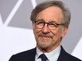 In this Feb. 5, 2018 file photo, Steven Spielberg arrives at the 90th Academy Awards Nominees Luncheon in Beverly Hills, Calif. (Jordan Strauss/Invision/AP, File)