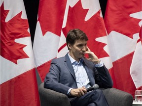 Prime Minister Justin Trudeau participates in an armchair discussion at the Ontario English Catholic Teachers Association Annual General Meeting in Ottawa March 9, 2019.