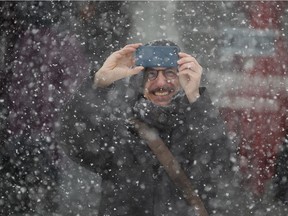 The Weather Network is calling for up to 4 cm of snow in Montreal this week.